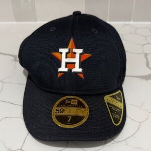 New Era Black Houston Astros Cap